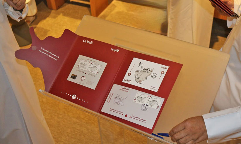 ഫിഫ ലോകകപ്പ് ഭാഗ്യചിഹ്നം പതിച്ച സ്റ്റാമ്പുമായി ഖത്തർ പോസ്റ്റ് ഫിഫ ലോകകപ്പ് ഭാഗ്യചിഹ്നം പതിച്ച സ്റ്റാമ്പുമായി ഖത്തർ പോസ്റ്റ്