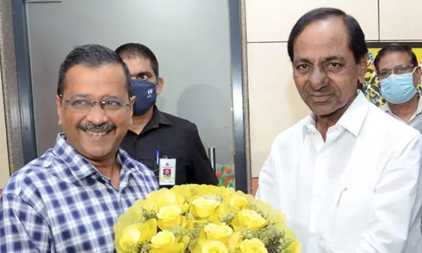 കെജ്‌രിവാളിനൊപ്പം പഞ്ചാബ് സന്ദർശനത്തിന് കെ. ചന്ദ്രശേഖർ റാവു