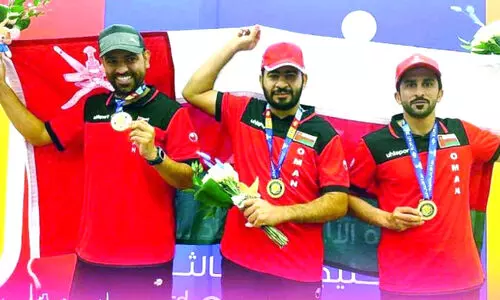 ജി.സി.സി ഗെയിംസ്: ഷൂട്ടിങ്ങിൽ ഒമാന്റെ ആധിപത്യം തുടരുന്നു ജി.സി.സി ഗെയിംസ്: ഷൂട്ടിങ്ങിൽ ഒമാന്റെ ആധിപത്യം തുടരുന്നു