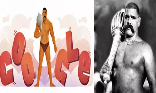 ഉയർത്തിയത് 1200 കിലോയുള്ള കല്ല്; ദി ഗ്രേറ്റ് ഗാമയുടെ ജന്മദിനം ആഘോഷിച്ച് ഗൂഗിൾ ഡൂഡിൽ