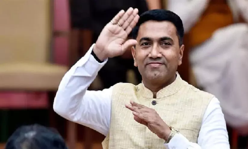 ഗോവയിൽ പോർച്ചുഗീസുകാർ തകർത്ത ക്ഷേത്രങ്ങൾ പുനർനിർമ്മിക്കുമെന്ന് മുഖ്യമന്ത്രി