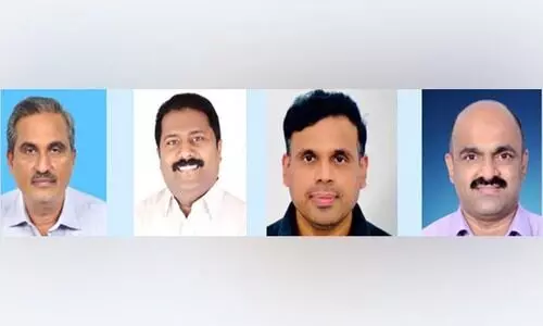 അബൂദബി കേരള സോഷ്യല്‍ സെന്‍റര്‍ ഭാരവാഹികൾ