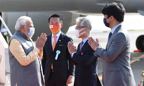 ക്വാഡ് ഉച്ചകോടി: പ്രധാനമന്ത്രി മോദി ജപ്പാനിലെത്തി