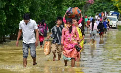 അസമിലെ വെള്ളപ്പൊക്കം; 7.2 ലക്ഷം ദുരിതബാധിതർ, ആറ് മരണംകൂടി