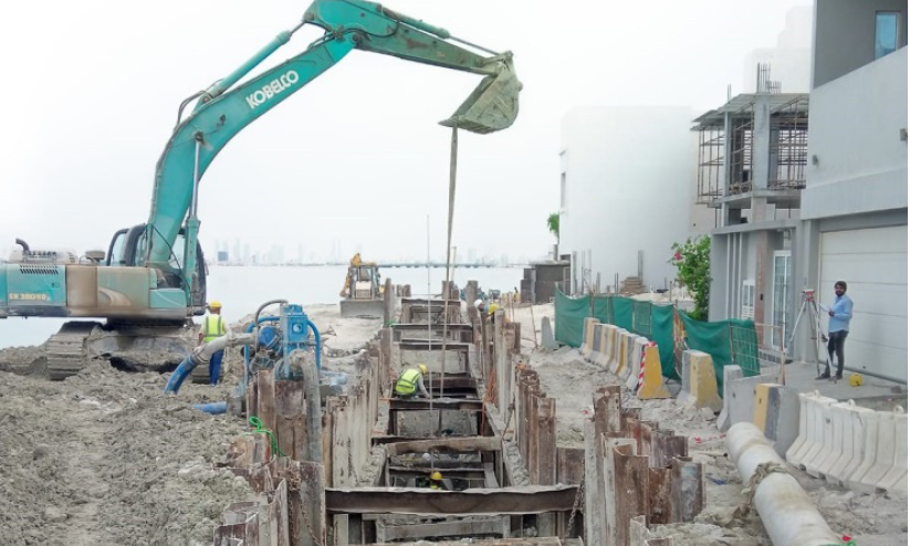 എക്കർ മഴവെള്ള ഡ്രെയ്നേജ്: നിർമാണം 85 ശതമാനം പൂർത്തിയായി എക്കർ മഴവെള്ള ഡ്രെയ്നേജ്: നിർമാണം 85 ശതമാനം പൂർത്തിയായി