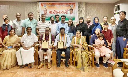 ആലപ്പുഴ ജില്ല ഒ.ഐ.സി.സി യാത്രയയപ്പ് നൽകി