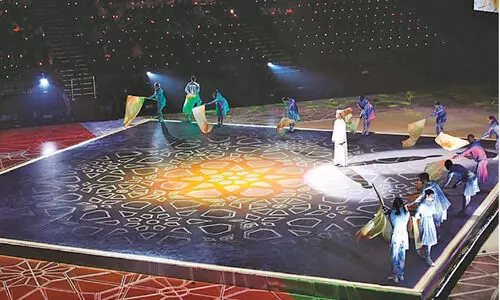 ജി.സി.സി ഗെയിംസ് ഉദ്ഘാടനം വർണാഭമായി ജി.സി.സി ഗെയിംസ് ഉദ്ഘാടനം വർണാഭമായി