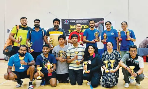 ഫോക്ക് ബാഡ്മിന്റൺ: ഫഹാഹീൽ സോൺ ചാമ്പ്യന്മാർ