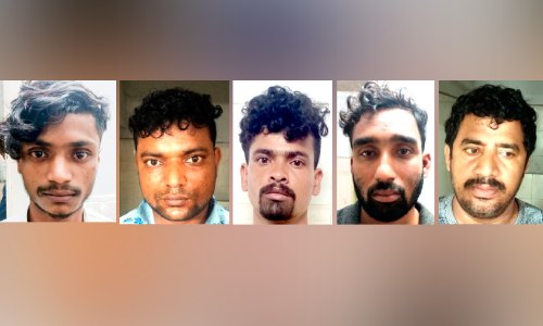 Theft  Five interstate workers arrested