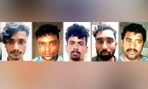 Theft  Five interstate workers arrested