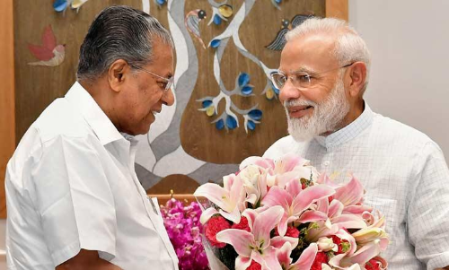 മുഖ്യമന്ത്രിക്ക് പിറന്നാൾ ആശംസയുമായി പ്രധാനമന്ത്രി