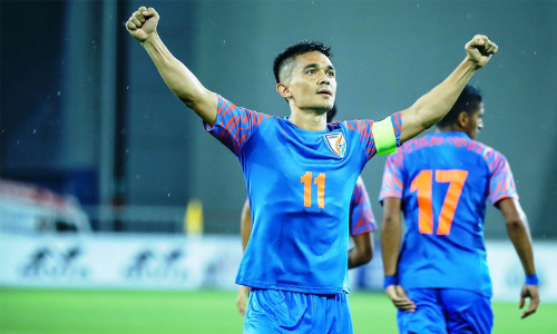 ജോർഡനെതിരായ സൗഹൃദം: ഛേത്രി ഇന്ത്യൻ ടീമിൽ തിരിച്ചെത്തി ജോർഡനെതിരായ സൗഹൃദം: ഛേത്രി ഇന്ത്യൻ ടീമിൽ തിരിച്ചെത്തി