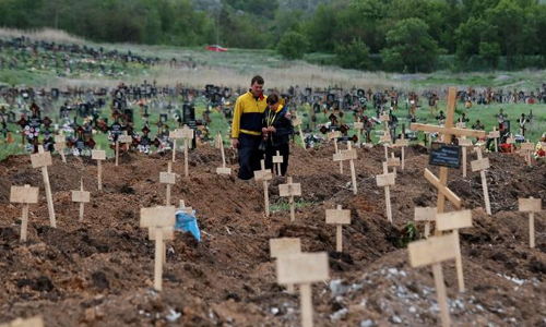 Mariupol dead bodies