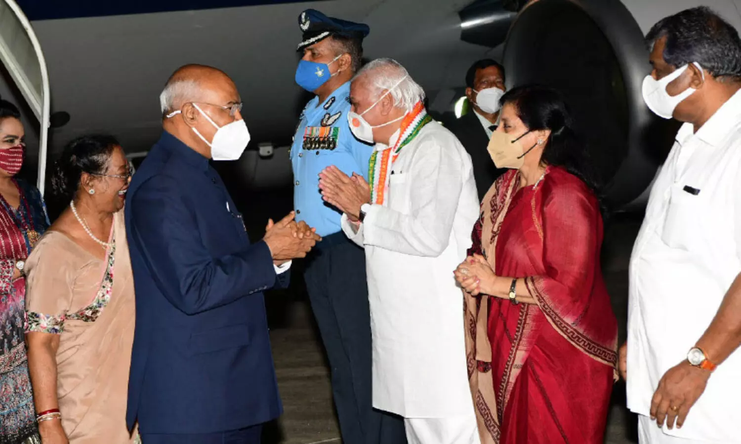 രാഷ്ട്രപതി രണ്ടുദിവസ സന്ദർശനത്തിന് കേരളത്തിൽ