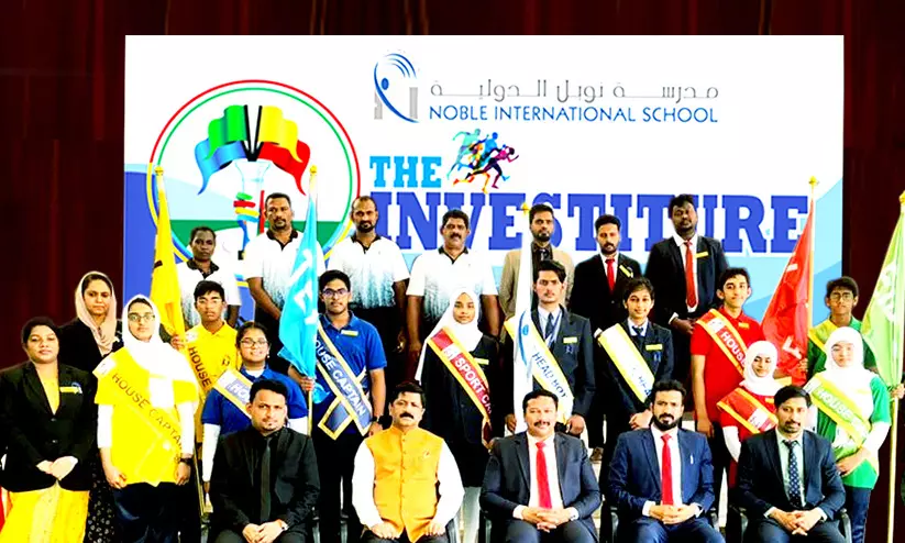 നോബിൾ സ്കൂളിൽ വിദ്യാർഥി കൗൺസിൽ ഉദ്ഘാടനം