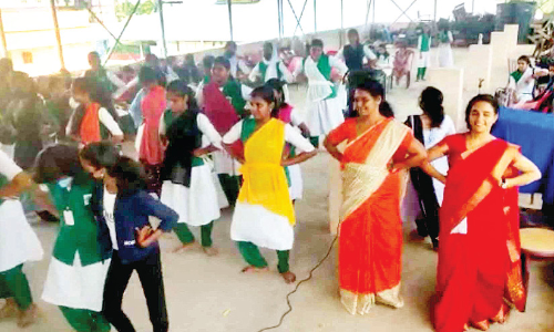 സർഗവസന്തത്തിൽ പുതുമയുടെ ചുവടുകളുമായി കുഞ്ഞു​നർത്തകിമാർ