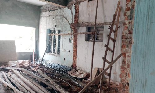 കുളത്തുമ്മല്‍ വില്ലേജ് ഓഫിസ് നിർമാണത്തിൽ അപാകതയെന്ന്