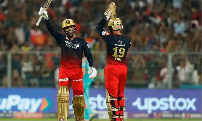 ലഖ് നോ ഫൈനൽ; ബാംഗ്ലൂരിന് 14 റൺസ് ജയം