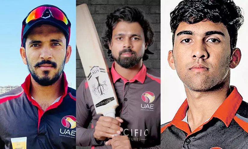 ലോകകപ്പ് ലീഗ്: യു.എ.ഇ ടീമിൽ മൂന്ന് മലയാളികൾ ലോകകപ്പ് ലീഗ്: യു.എ.ഇ ടീമിൽ മൂന്ന് മലയാളികൾ