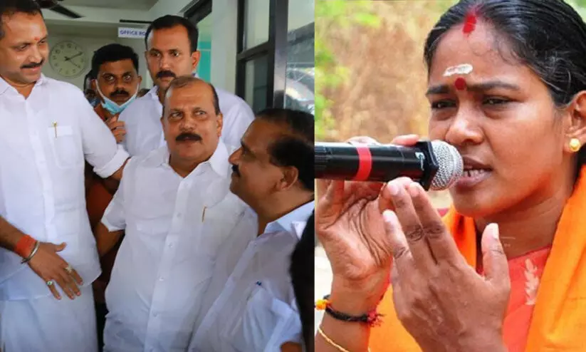 പി.സി ജോർജ് എന്നാൽ പരമ ചെറ്റ; എല്ലാവരും ഇങ്ങനെ ​വിളിക്കുന്ന തരത്തിൽ ജോർജ് സ്വയം അധഃപതിക്കരുത് -ശോഭ സുരേന്ദ്രന്റെ പഴയ പ്രസംഗം വൈറൽ