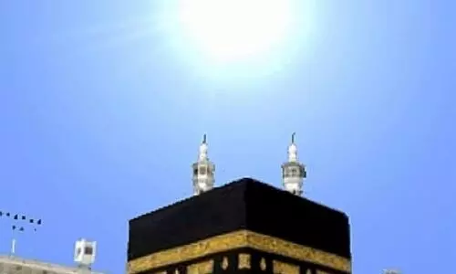 ശ​നി​യാ​ഴ്ച ഉ​ച്ച​യോ​ടെ സൂ​ര്യ​ൻ ക​അ്ബ​ക്കു നേ​ർ മു​ക​ളി​ലെ​ത്തും