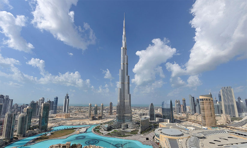 ബുർജ്​ ഖലീഫ ലോകത്തെ ഏറ്റവും പ്രശസ്ത കെട്ടിടം