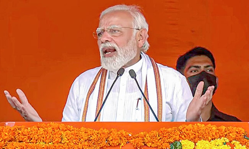 കുടുംബ രാഷ്ട്രീയം; തെലങ്കാന മുഖ്യമന്ത്രി കെ.സി.ആറിനെതിരെ പ്രധാനമന്ത്രി