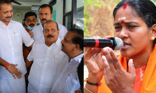 പി.സി ജോർജ് എന്നാൽ പരമ ചെറ്റ; എല്ലാവരും ഇങ്ങനെ ​വിളിക്കുന്ന തരത്തിൽ ജോർജ് സ്വയം അധഃപതിക്കരുത് -ശോഭ സുരേന്ദ്രന്റെ പഴയ പ്രസംഗം വൈറൽ