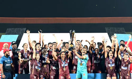 ഇ​ന്ത്യ​ൻ വ​നി​ത ലീ​ഗ്: സേ​തു എ​ഫ്.​സി​യെ വീ​ഴ്ത്തി ഗോ​കു​ല​ത്തി​ന് തു​ട​ർ​ച്ച​യാ​യ ര​ണ്ടാം കി​രീ​ടം