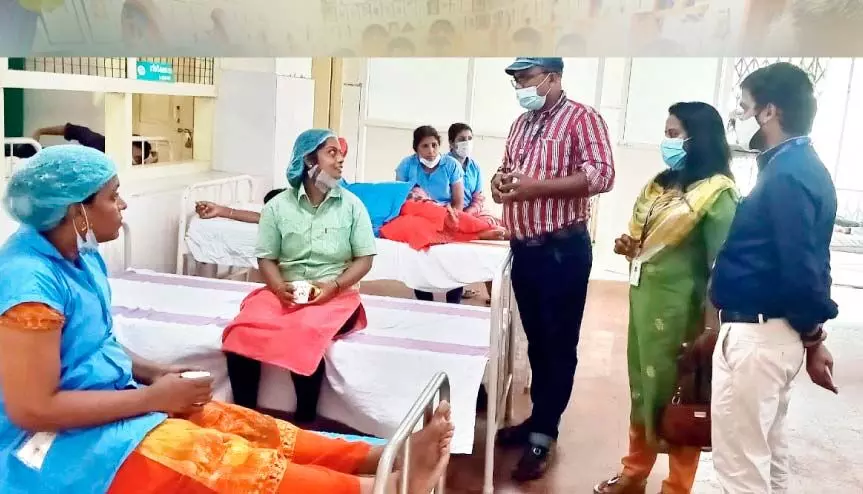 കാന്റീനിൽനിന്ന് ഭക്ഷണം കഴിച്ച തിരുവണ്ണൂർ കോട്ടൺ മില്ലിലെ 22 തൊഴിലാളികൾക്ക് ഭക്ഷ്യവിഷബാധ