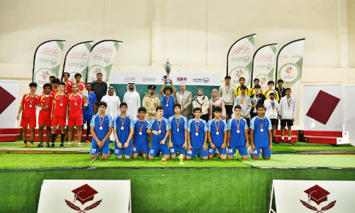 കുട്ടികൾക്കായി ഫുട്സാൽ ഒരുക്കി ദുബൈ പൊലീസ്