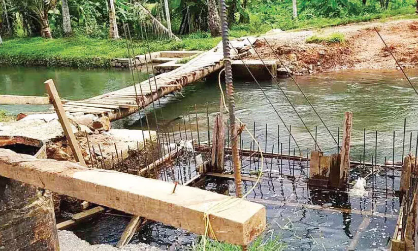 bridge collapsed bridge collapsed