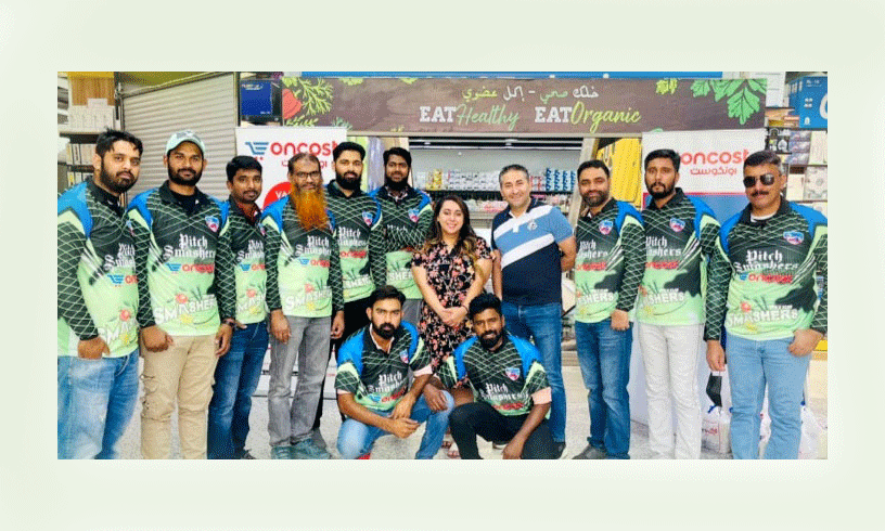 പിച്ച് സ്മാഷേഴ്സ് ക്രിക്കറ്റ്‌ ടീം ജഴ്സി പ്രകാശനം ചെയ്തു