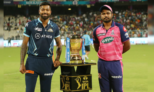 ഐ.പി.എൽ ഫൈനൽ: രാജസ്ഥാന് ടോസ്; ബാറ്റിങ് തെരഞ്ഞെടുത്തു ഐ.പി.എൽ ഫൈനൽ: രാജസ്ഥാന് ടോസ്; ബാറ്റിങ് തെരഞ്ഞെടുത്തു