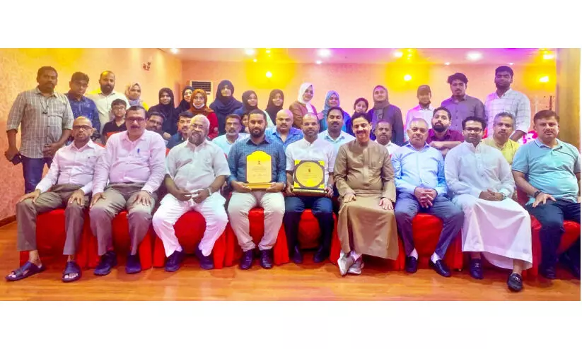 ഡോ. ഇസ്മായിൽ മരുതേരിക്കും മന്‍സൂര്‍ മാസ്റ്റര്‍ക്കും ജി.ജി.ഐ യാത്രയയപ്പ്