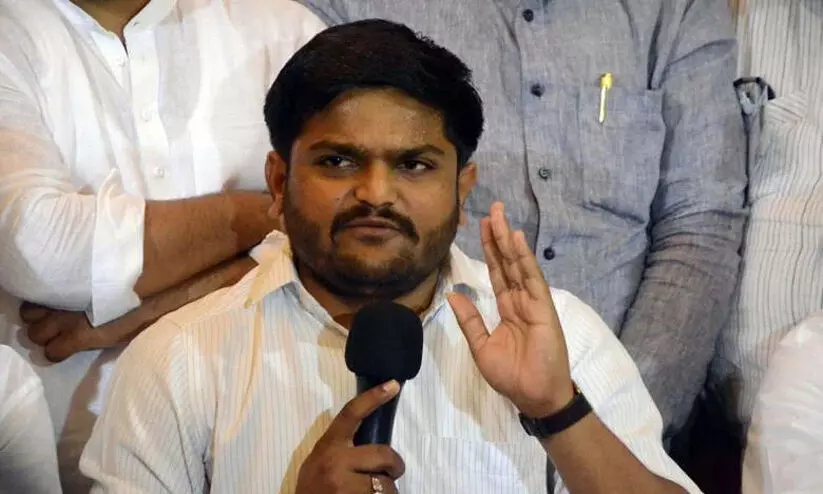 ബി.ജെ.പിയിൽ ചേരില്ല: തീരുമാനം മാറിയാൽ അറിയിക്കാം -മുൻ കോൺഗ്രസ് നേതാവ് ഹാർദിക് പട്ടേൽ