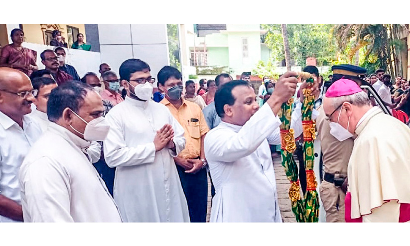 ഇന്ത്യയിലെ കത്തോലിക്ക സഭ നന്മകളാൽ സമ്പന്നം -ആർച് ബിഷപ് ലിയോ പോൾദോ ഇന്ത്യയിലെ കത്തോലിക്ക സഭ നന്മകളാൽ സമ്പന്നം -ആർച് ബിഷപ് ലിയോ പോൾദോ