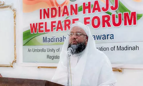 ഇന്ത്യൻ ഹജ്ജ് വെൽഫെയർ ഫോറം മദീന വളന്റിയർ ക്യാമ്പ് സംഘടിപ്പിച്ചു