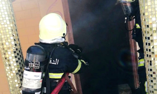 സഹം വിലായത്തിൽ വീടിന് തീ പിടിച്ചു