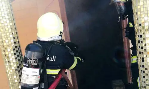 സഹം വിലായത്തിൽ വീടിന് തീ പിടിച്ചു