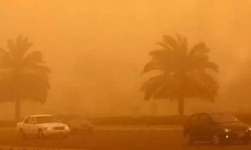 ഇന്ന് പൊടിക്കാറ്റിന് സാധ്യതയെന്ന് കാലാവസ്ഥ വകുപ്പ്