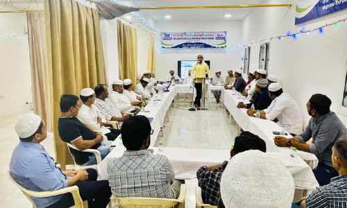 ഐ.സി.എഫ് നാഷനൽ നേതാക്കൾക്ക് സ്വീകരണം നൽകി