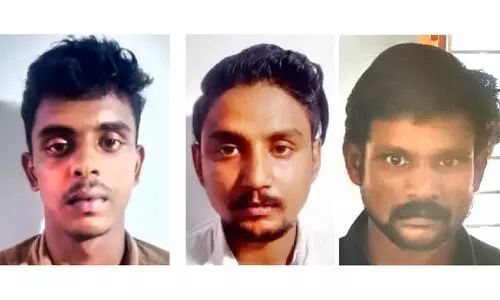 അന്തർ സംസ്ഥാന തൊഴിലാളികളു​ടെ പണം കവർന്ന മൂന്നംഗ സംഘം പിടിയിൽ