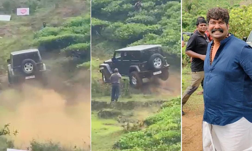 ഓഫ് റോഡ് റേസിങ്: നടൻ ജോജു ജോര്‍ജ് പിഴയടച്ചു