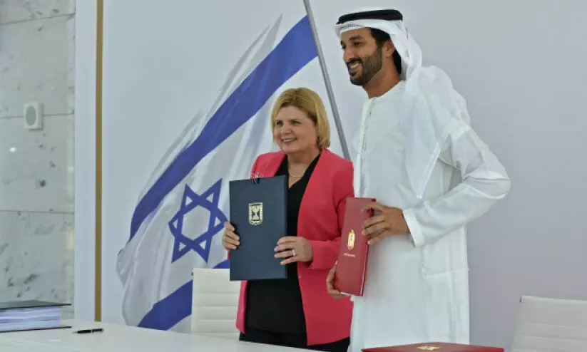 ഇസ്രായേലുമായി യു.എ.ഇ സ്വതന്ത്ര വ്യാപാരക്കരാറിന് ഇസ്രായേലുമായി യു.എ.ഇ സ്വതന്ത്ര വ്യാപാരക്കരാറിന്