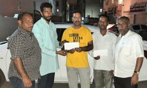 ഒ​മാ​ന്‍ ഒ.​ഐ.​സി.​സി​യു​ടെ ഇ​ട​പെ​ട​ൽ; ഇ​സാ​റു​ദ്ദീ​ൻ ഷെ​യ്ഖും ഹ​രി റാം ​മ​ണ്ടി​യും നാ​ട​ണ​ഞ്ഞു