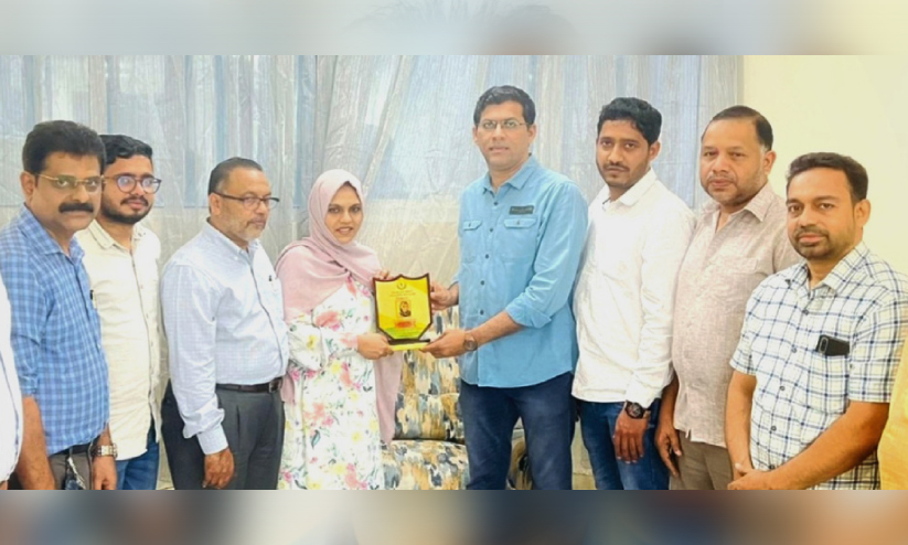 നീറ്റ് റാങ്ക്: ഡോ. സഅദ സുലൈമാനെ ആദരിച്ചു നീറ്റ് റാങ്ക്: ഡോ. സഅദ സുലൈമാനെ ആദരിച്ചു