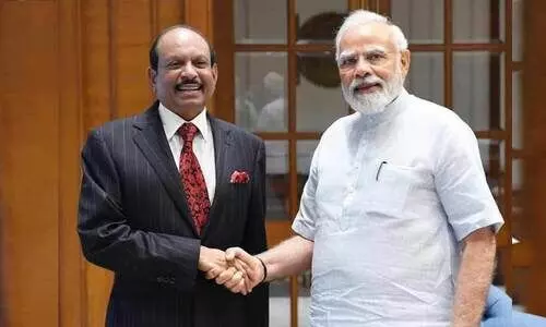 പ്രധാനമന്ത്രിയുമായി ലുലു ഗ്രൂപ്പ് ചെയർമാൻ എം.എ യൂസഫലി കൂടിക്കാഴ്ച നടത്തി