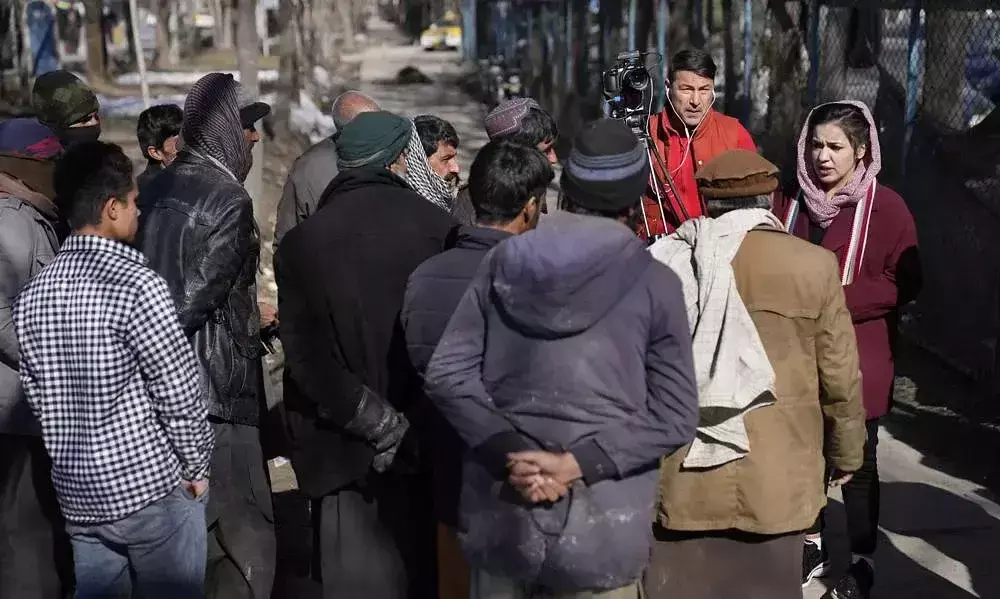 Indian team in Kabul