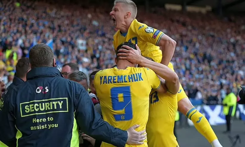 യുക്രെയ്ൻ ലോകകപ്പ് പ്ലേഓഫ് ഫൈനലിൽ യുക്രെയ്ൻ ലോകകപ്പ് പ്ലേഓഫ് ഫൈനലിൽ